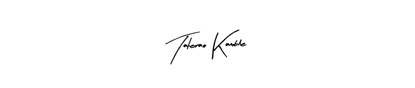 Best and Professional Signature Style for Taterao Kamble. Arty Signature Best Signature Style Collection. Taterao Kamble signature style 8 images and pictures png