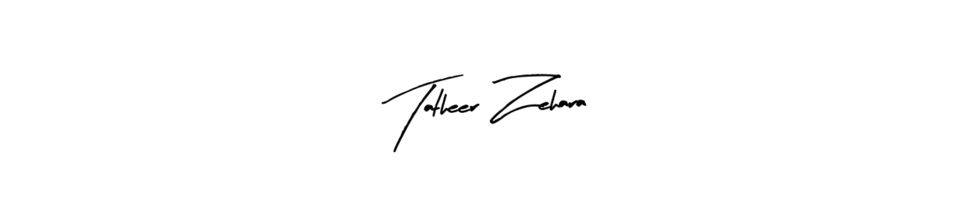 It looks lik you need a new signature style for name Tatheer Zehara. Design unique handwritten (Arty Signature) signature with our free signature maker in just a few clicks. Tatheer Zehara signature style 8 images and pictures png