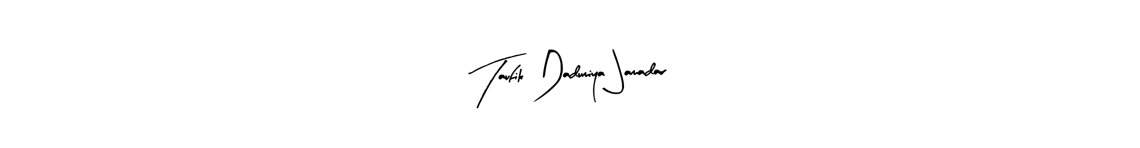 Best and Professional Signature Style for Taufik Dadumiya Jamadar. Arty Signature Best Signature Style Collection. Taufik Dadumiya Jamadar signature style 8 images and pictures png