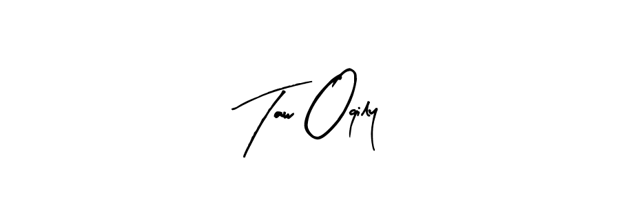 Arty Signature is a professional signature style that is perfect for those who want to add a touch of class to their signature. It is also a great choice for those who want to make their signature more unique. Get Taw Oqily name to fancy signature for free. Taw Oqily signature style 8 images and pictures png