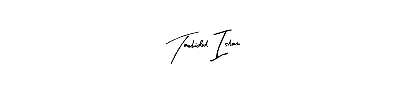 Design your own signature with our free online signature maker. With this signature software, you can create a handwritten (Arty Signature) signature for name Tawhidul Islam. Tawhidul Islam signature style 8 images and pictures png