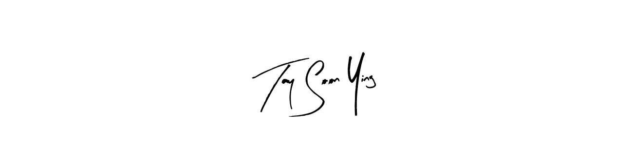 This is the best signature style for the Tay Soon Ying name. Also you like these signature font (Arty Signature). Mix name signature. Tay Soon Ying signature style 8 images and pictures png