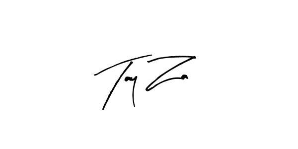 if you are searching for the best signature style for your name Tay Za. so please give up your signature search. here we have designed multiple signature styles  using Arty Signature. Tay Za signature style 8 images and pictures png