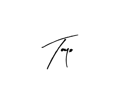 Similarly Arty Signature is the best handwritten signature design. Signature creator online .You can use it as an online autograph creator for name Tayo. Tayo signature style 8 images and pictures png