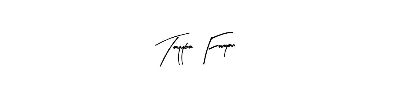 Make a beautiful signature design for name Tayyba Furqan. Use this online signature maker to create a handwritten signature for free. Tayyba Furqan signature style 8 images and pictures png