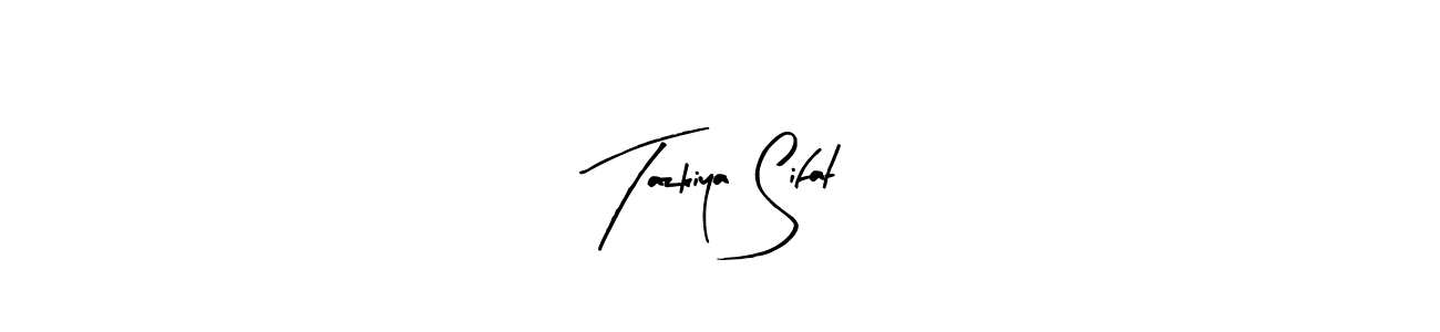 How to Draw Tazkiya Sifat signature style? Arty Signature is a latest design signature styles for name Tazkiya Sifat. Tazkiya Sifat signature style 8 images and pictures png