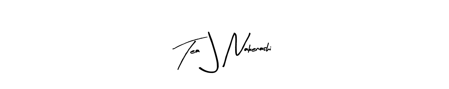 Once you've used our free online signature maker to create your best signature Arty Signature style, it's time to enjoy all of the benefits that Tea @ Nakenashi name signing documents. Tea @ Nakenashi signature style 8 images and pictures png