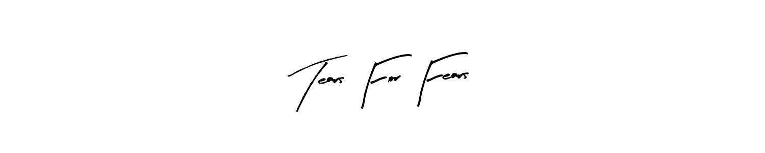 The best way (Arty Signature) to make a short signature is to pick only two or three words in your name. The name Tears For Fears include a total of six letters. For converting this name. Tears For Fears signature style 8 images and pictures png