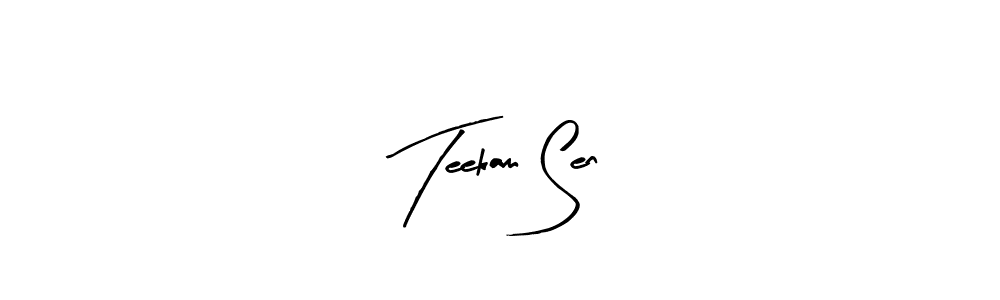 See photos of Teekam Sen official signature by Spectra . Check more albums & portfolios. Read reviews & check more about Arty Signature font. Teekam Sen signature style 8 images and pictures png