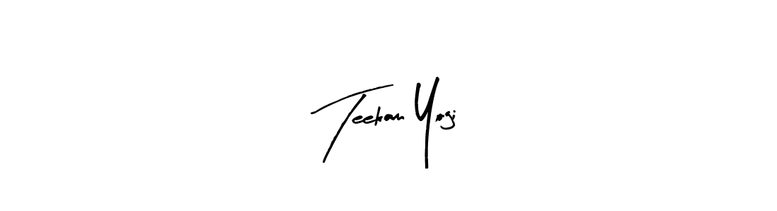 Check out images of Autograph of Teekam Yogi name. Actor Teekam Yogi Signature Style. Arty Signature is a professional sign style online. Teekam Yogi signature style 8 images and pictures png