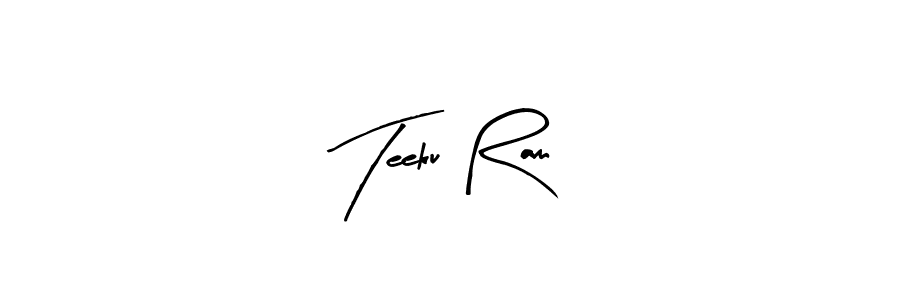 Also we have Teeku Ram name is the best signature style. Create professional handwritten signature collection using Arty Signature autograph style. Teeku Ram signature style 8 images and pictures png