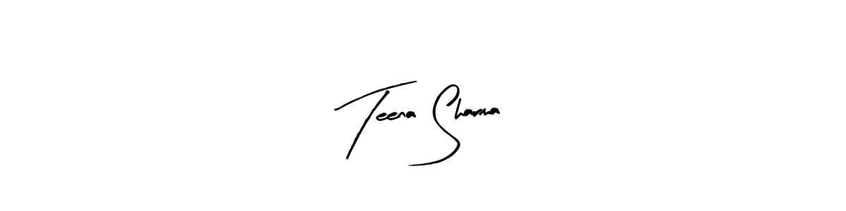 Also You can easily find your signature by using the search form. We will create Teena Sharma name handwritten signature images for you free of cost using Arty Signature sign style. Teena Sharma signature style 8 images and pictures png