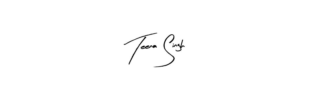 How to make Teena Singh signature? Arty Signature is a professional autograph style. Create handwritten signature for Teena Singh name. Teena Singh signature style 8 images and pictures png