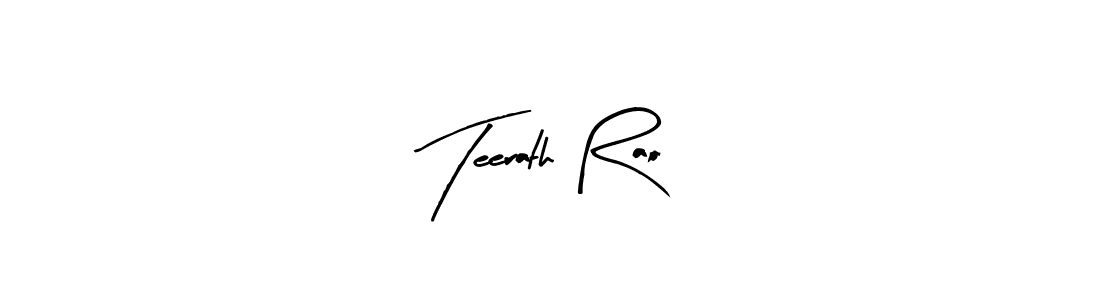 It looks lik you need a new signature style for name Teerath Rao. Design unique handwritten (Arty Signature) signature with our free signature maker in just a few clicks. Teerath Rao signature style 8 images and pictures png