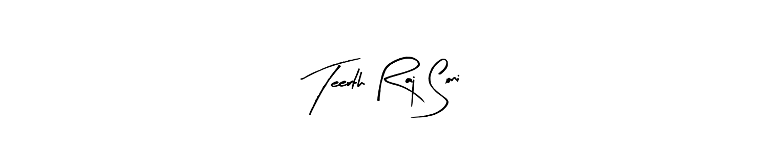 It looks lik you need a new signature style for name Teerth Raj Soni. Design unique handwritten (Arty Signature) signature with our free signature maker in just a few clicks. Teerth Raj Soni signature style 8 images and pictures png