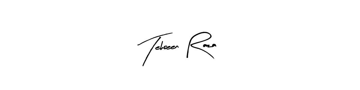 Also we have Tehseen Raza name is the best signature style. Create professional handwritten signature collection using Arty Signature autograph style. Tehseen Raza signature style 8 images and pictures png