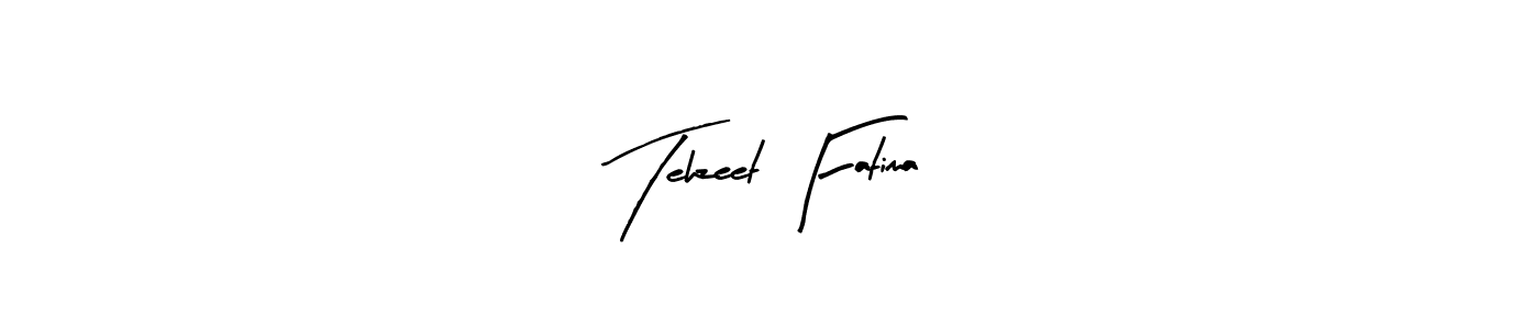 How to make Tehzeet Fatima signature? Arty Signature is a professional autograph style. Create handwritten signature for Tehzeet Fatima name. Tehzeet Fatima signature style 8 images and pictures png