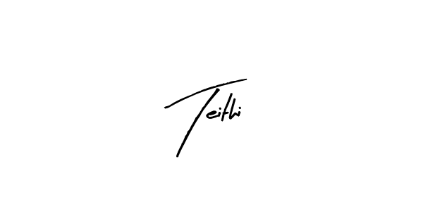 Teithi stylish signature style. Best Handwritten Sign (Arty Signature) for my name. Handwritten Signature Collection Ideas for my name Teithi. Teithi signature style 8 images and pictures png