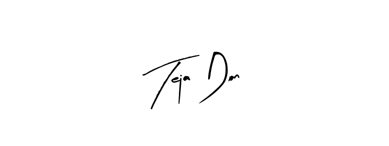Make a beautiful signature design for name Teja Don. Use this online signature maker to create a handwritten signature for free. Teja Don signature style 8 images and pictures png