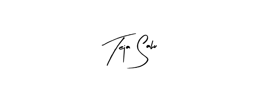 Make a beautiful signature design for name Teja Sahu. Use this online signature maker to create a handwritten signature for free. Teja Sahu signature style 8 images and pictures png