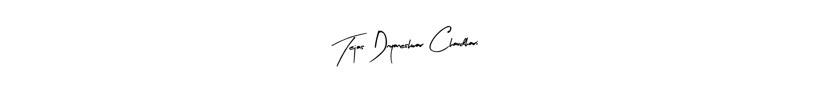 The best way (Arty Signature) to make a short signature is to pick only two or three words in your name. The name Tejas Dnyaneshwar Chaudhari include a total of six letters. For converting this name. Tejas Dnyaneshwar Chaudhari signature style 8 images and pictures png
