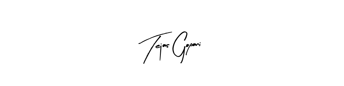 Make a beautiful signature design for name Tejas Gopani. Use this online signature maker to create a handwritten signature for free. Tejas Gopani signature style 8 images and pictures png