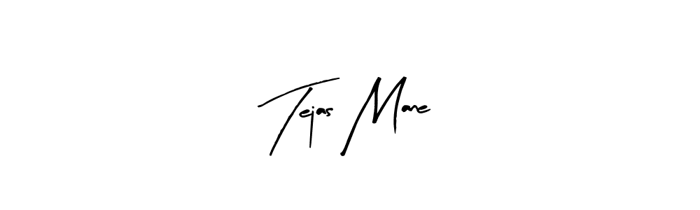 Make a beautiful signature design for name Tejas Mane. With this signature (Arty Signature) style, you can create a handwritten signature for free. Tejas Mane signature style 8 images and pictures png