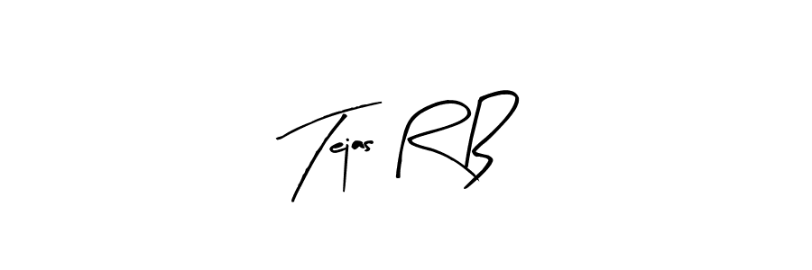 You should practise on your own different ways (Arty Signature) to write your name (Tejas R B) in signature. don't let someone else do it for you. Tejas R B signature style 8 images and pictures png