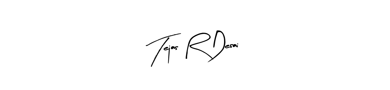 Make a beautiful signature design for name Tejas R Desai. Use this online signature maker to create a handwritten signature for free. Tejas R Desai signature style 8 images and pictures png