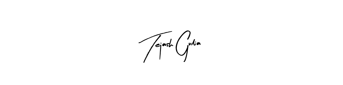 You can use this online signature creator to create a handwritten signature for the name Tejash Gulia. This is the best online autograph maker. Tejash Gulia signature style 8 images and pictures png