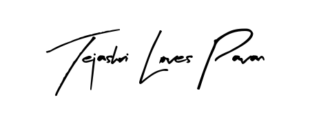 Create your official email sign-off with Tejashri Loves Pavan name in Arty Signature style. Crisp, clean, and perfectly legible across all screens. Tejashri Loves Pavan signature style 8 images and pictures png