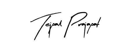 Looking for an artistic signature for Tejpal Prajapat? The Arty Signature calligraphy style gives a sophisticated flow suitable for business cards and emails. Tejpal Prajapat signature style 8 images and pictures png