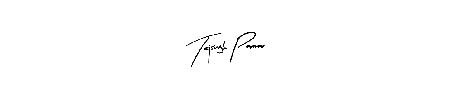 Similarly Arty Signature is the best handwritten signature design. Signature creator online .You can use it as an online autograph creator for name Tejsingh Parmar. Tejsingh Parmar signature style 8 images and pictures png