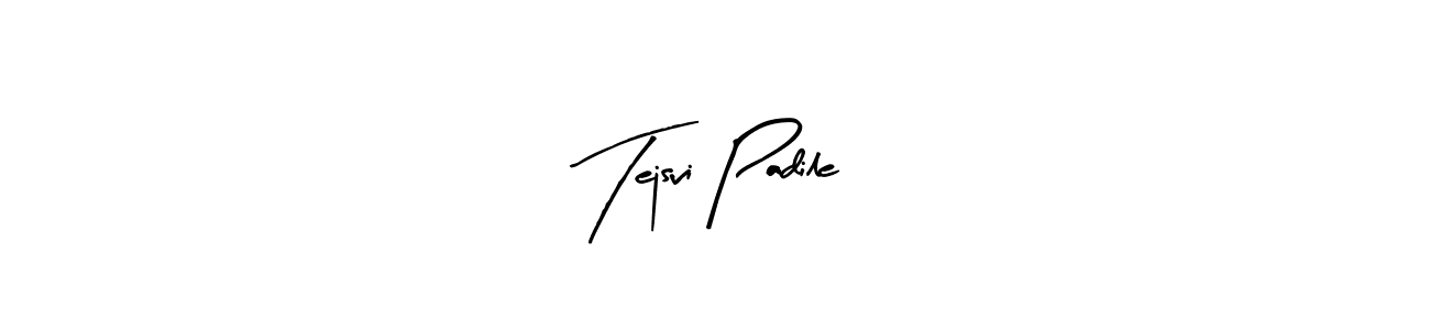 Tejsvi Padile stylish signature style. Best Handwritten Sign (Arty Signature) for my name. Handwritten Signature Collection Ideas for my name Tejsvi Padile. Tejsvi Padile signature style 8 images and pictures png