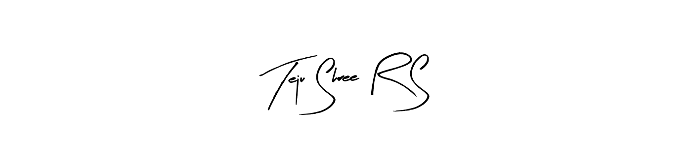 Here are the top 10 professional signature styles for the name Teju Shree R S. These are the best autograph styles you can use for your name. Teju Shree R S signature style 8 images and pictures png
