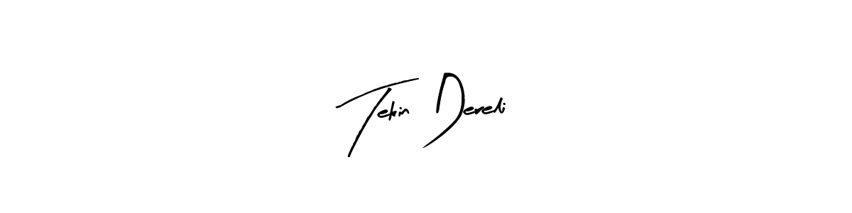 Tekin Dereli stylish signature style. Best Handwritten Sign (Arty Signature) for my name. Handwritten Signature Collection Ideas for my name Tekin Dereli. Tekin Dereli signature style 8 images and pictures png