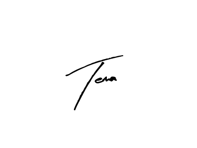 How to make Tema name signature. Use Arty Signature style for creating short signs online. This is the latest handwritten sign. Tema signature style 8 images and pictures png
