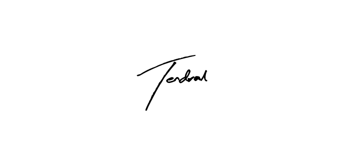 Best and Professional Signature Style for Tendral. Arty Signature Best Signature Style Collection. Tendral signature style 8 images and pictures png