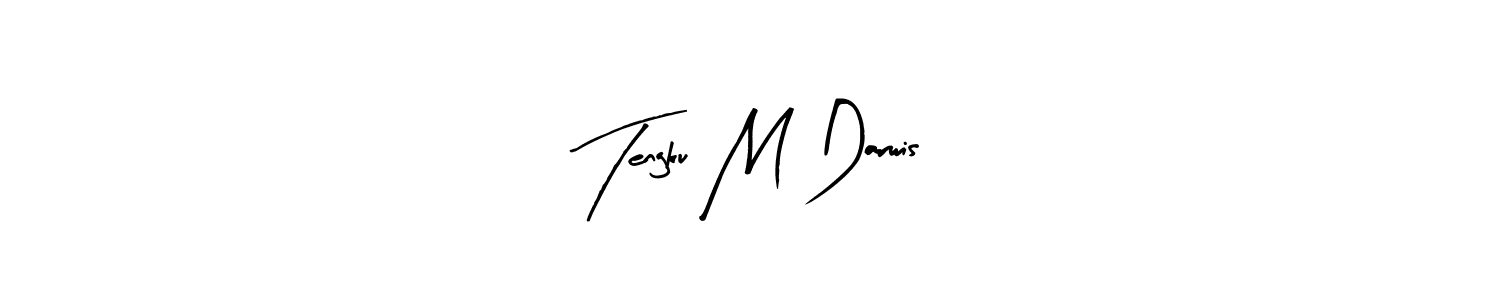 How to make Tengku M Darwis signature? Arty Signature is a professional autograph style. Create handwritten signature for Tengku M Darwis name. Tengku M Darwis signature style 8 images and pictures png