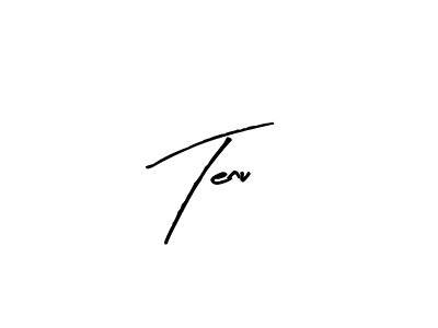 Tenu stylish signature style. Best Handwritten Sign (Arty Signature) for my name. Handwritten Signature Collection Ideas for my name Tenu. Tenu signature style 8 images and pictures png