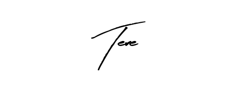 A stylish, flowing autograph style designed for name Tere using Arty Signature typography. Perfect for digital creative projects. Tere signature style 8 images and pictures png