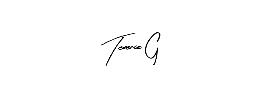 Also You can easily find your signature by using the search form. We will create Terence G name handwritten signature images for you free of cost using Arty Signature sign style. Terence G signature style 8 images and pictures png