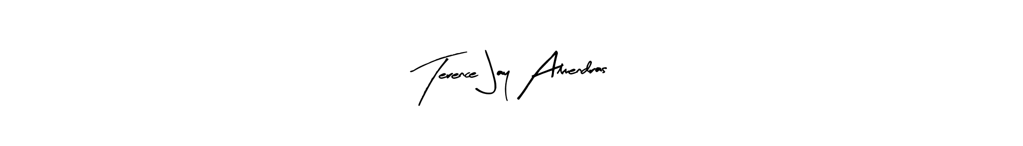 Also we have Terence Jay Almendras name is the best signature style. Create professional handwritten signature collection using Arty Signature autograph style. Terence Jay Almendras signature style 8 images and pictures png