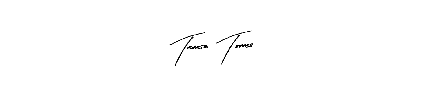 Use a signature maker to create a handwritten signature online. With this signature software, you can design (Arty Signature) your own signature for name Teresa  Torres. Teresa  Torres signature style 8 images and pictures png