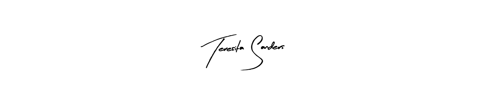 Also You can easily find your signature by using the search form. We will create Teresita Sanders name handwritten signature images for you free of cost using Arty Signature sign style. Teresita Sanders signature style 8 images and pictures png