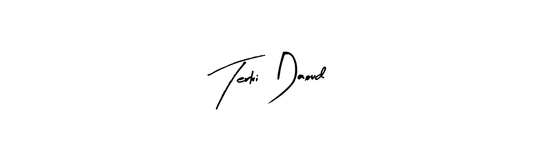 Here are the top 10 professional signature styles for the name Terki Daoud. These are the best autograph styles you can use for your name. Terki Daoud signature style 8 images and pictures png