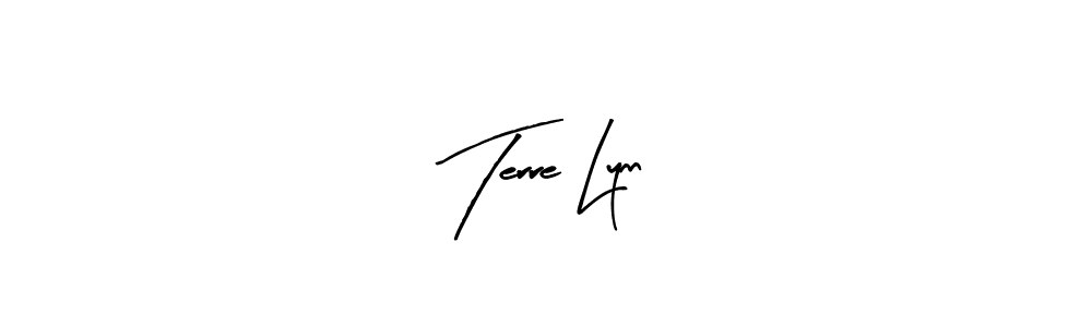 Similarly Arty Signature is the best handwritten signature design. Signature creator online .You can use it as an online autograph creator for name Terre Lynn. Terre Lynn signature style 8 images and pictures png