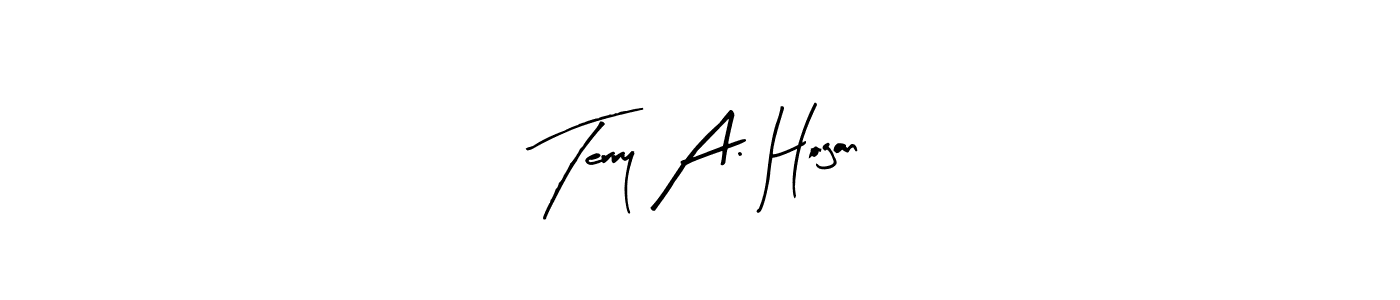 Also we have Terry A. Hogan name is the best signature style. Create professional handwritten signature collection using Arty Signature autograph style. Terry A. Hogan signature style 8 images and pictures png