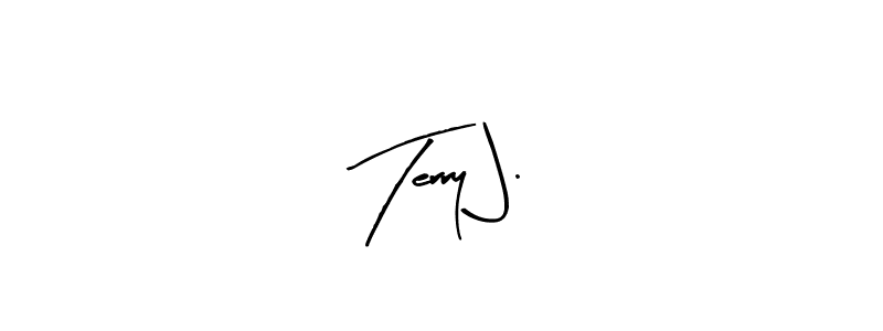 Also we have Terry J. name is the best signature style. Create professional handwritten signature collection using Arty Signature autograph style. Terry J. signature style 8 images and pictures png