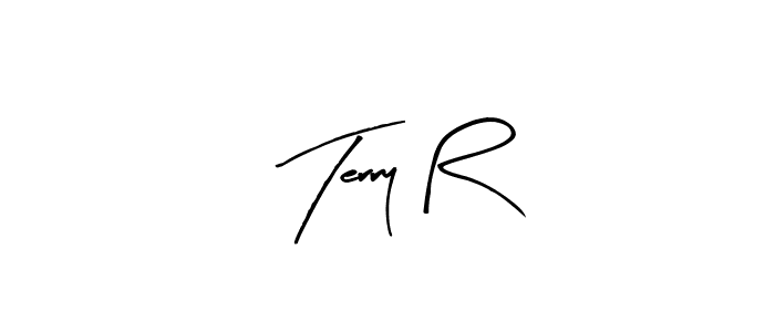 It looks lik you need a new signature style for name Terry R. Design unique handwritten (Arty Signature) signature with our free signature maker in just a few clicks. Terry R signature style 8 images and pictures png